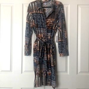 Lularoe Ellie Button Up Dress